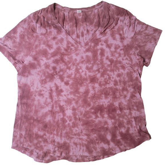 Old Navy Luxe 1X bleach dye, tie dye tee shirts with flaws bundle - Picture 5 of 7